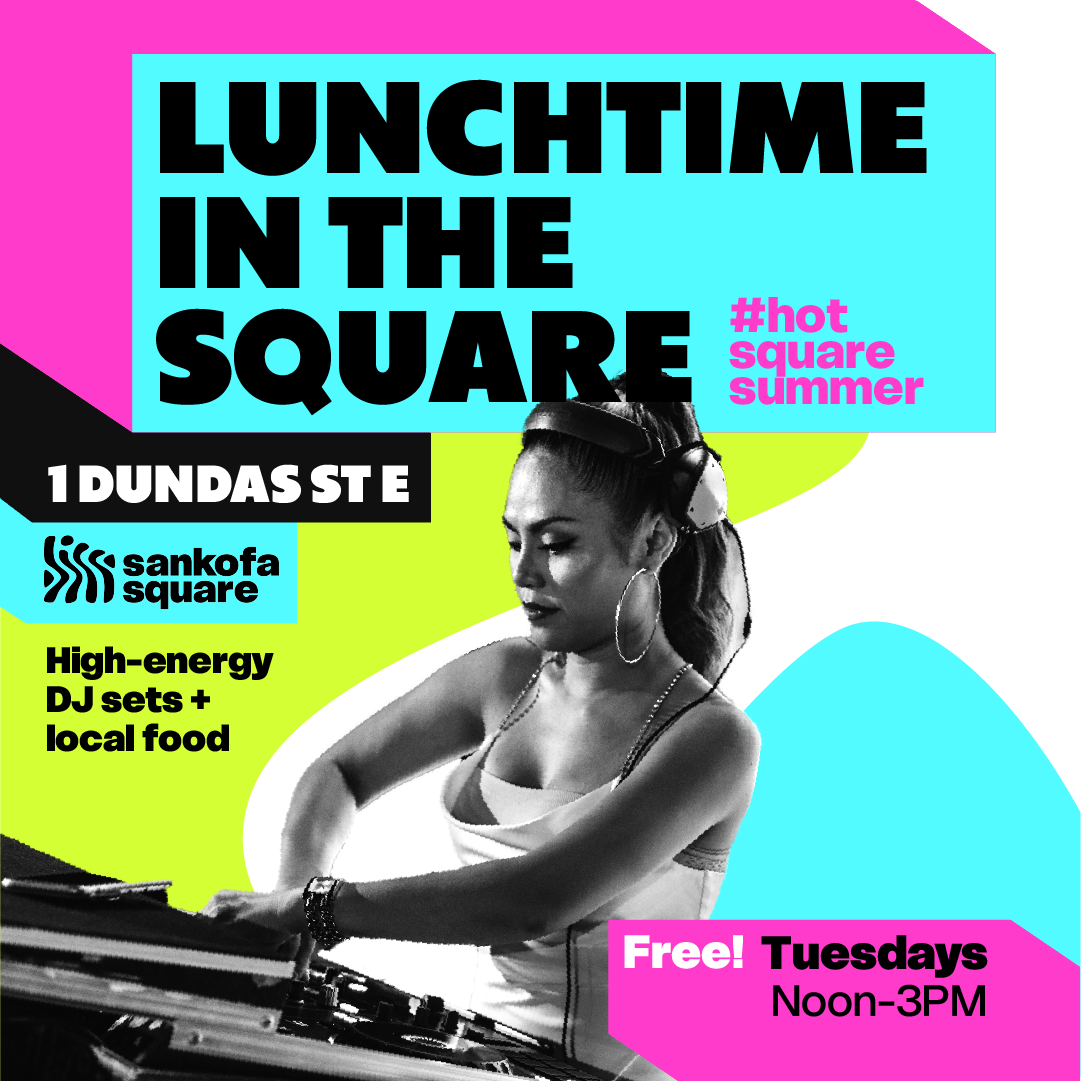 LUNCHTIME IN THE SQUARE