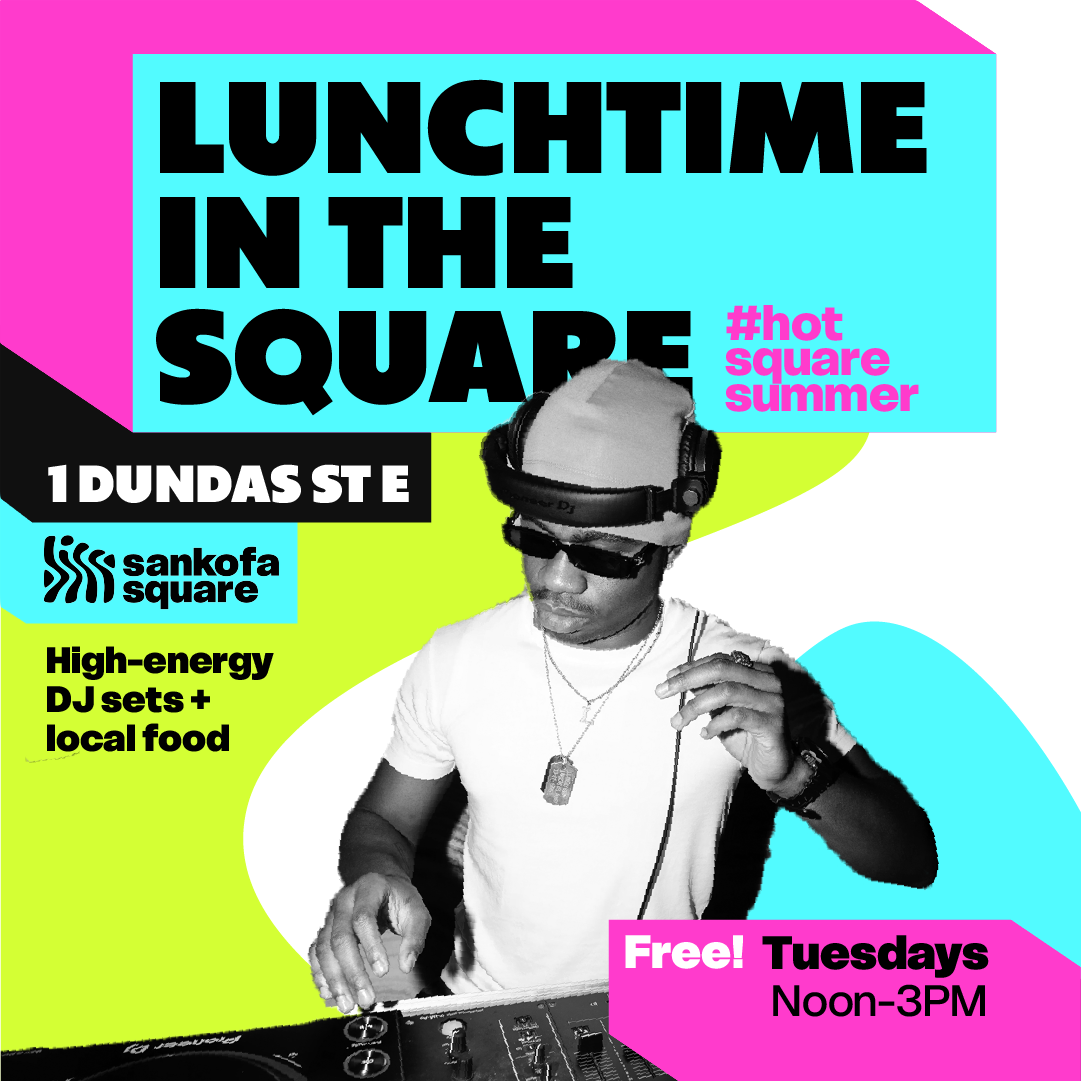 LUNCHTIME IN THE SQUARE